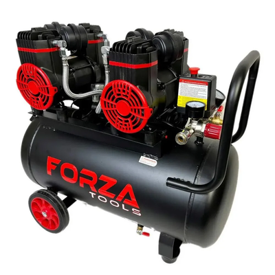 Forza Tools 1800W (2x 900W) 40L Oil Free Trade Portable Air Compressor-FT180040