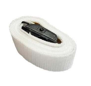 Fasty Transport Lashing Tie Down Strap-White 1m x 25mm 400kg Load Rated FAS121