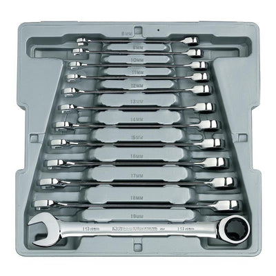 Gearwrench  12 Pc. 72-Tooth 12 Point Ratcheting Combination Metric Wrench Set 9412