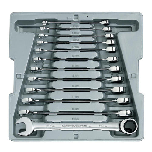 Gearwrench  12 Pc. 72-Tooth 12 Point Ratcheting Combination Metric Wrench Set 9412
