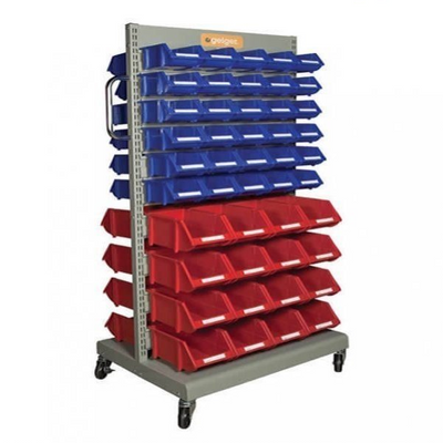 GEIGER Double Sided Mobile Storage Trolley Cart-MS20020K