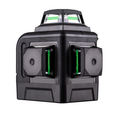 GENERAL Titanium Hi Vis Green Beam 3Plane Multi Line Laser Level Kit-TML-3DG -JTD
