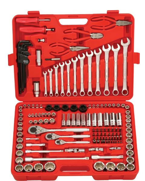 Genius AC234161S Socket Set Tool Kit In Blow Mould Case-161pce