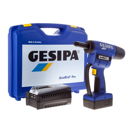 GESIPA Accubird Cordless Battery Rivet Tool 18V Li-ion Combo Kit POWERPACKPRO