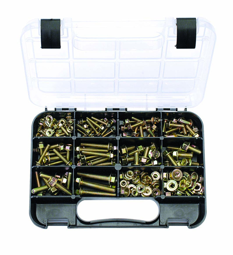 GJ Works Grab Kit 179 Piece Metric Flange Nuts and Bolts GKA179