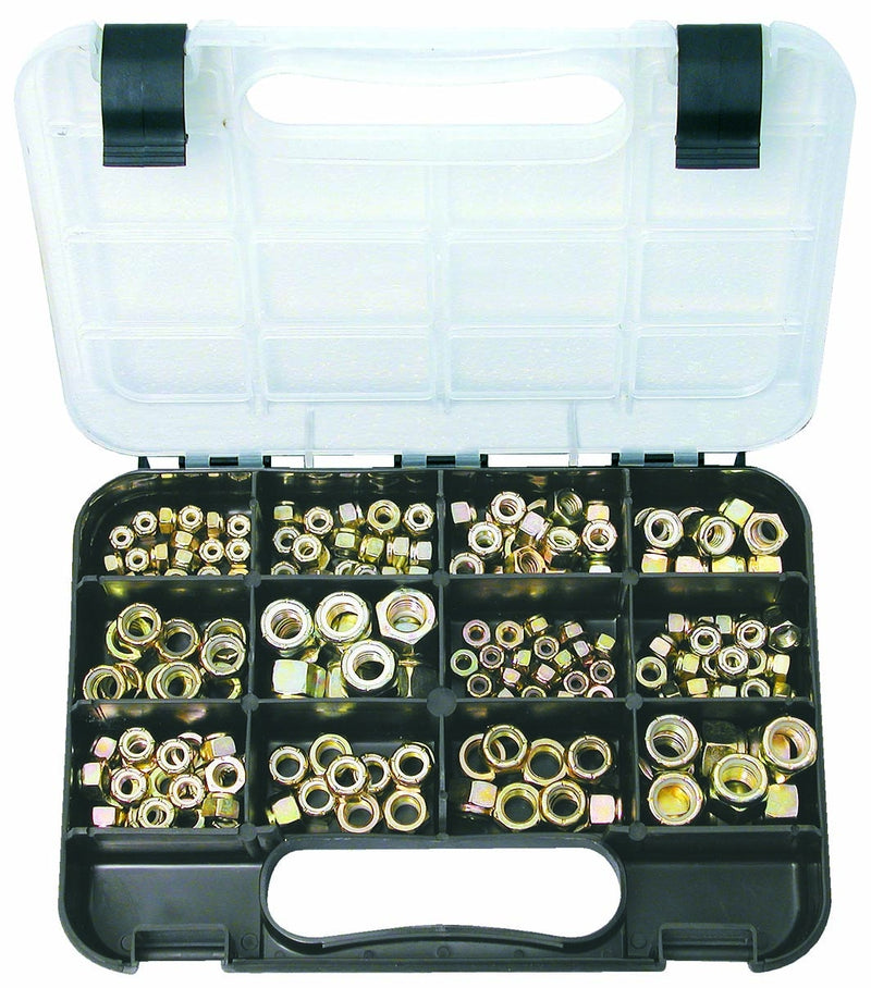 GJ Works Grab Kit 180 Piece Imperial Self-locking Nylon Nuts GKA180