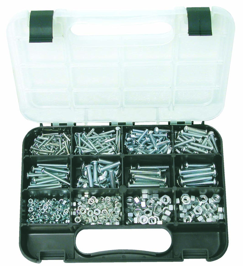 GJ Works Grab Kit 552 Piece Round Head Screws and Nuts GKA552