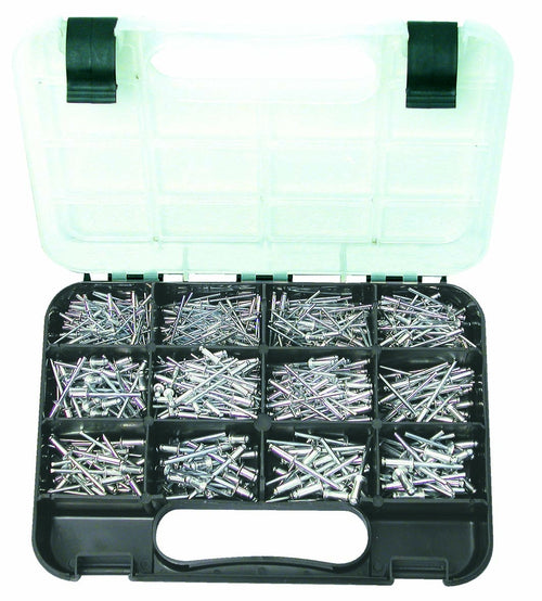 GJ Works Grab Kit 605 Piece Aluminium Rivets GKA605