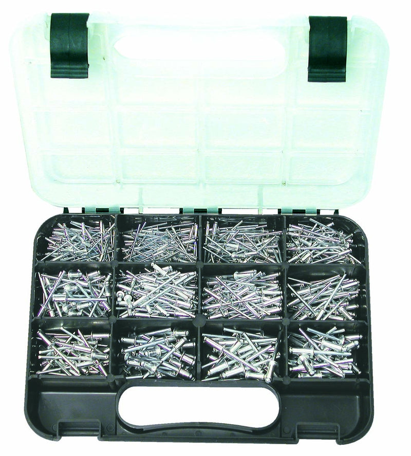 GJ Works Grab Kit 605 Piece Aluminium Rivets GKA605