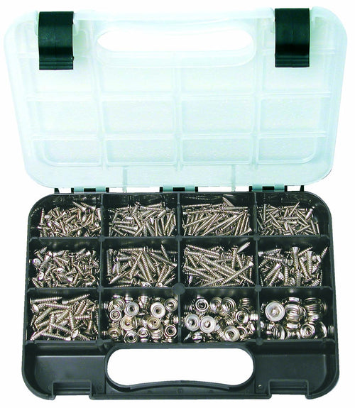 GJ Works Grab Kit 810 Piece Raised Self-Tapping Screws GKA810