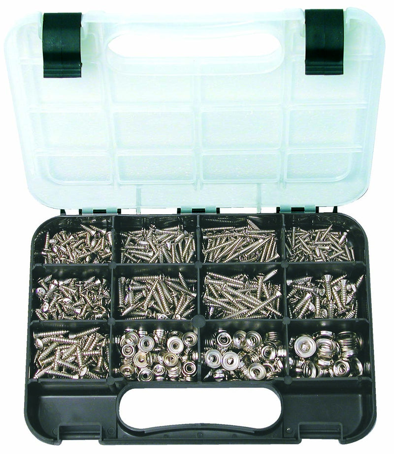 GJ Works Grab Kit 810 Piece Raised Self-Tapping Screws GKA810