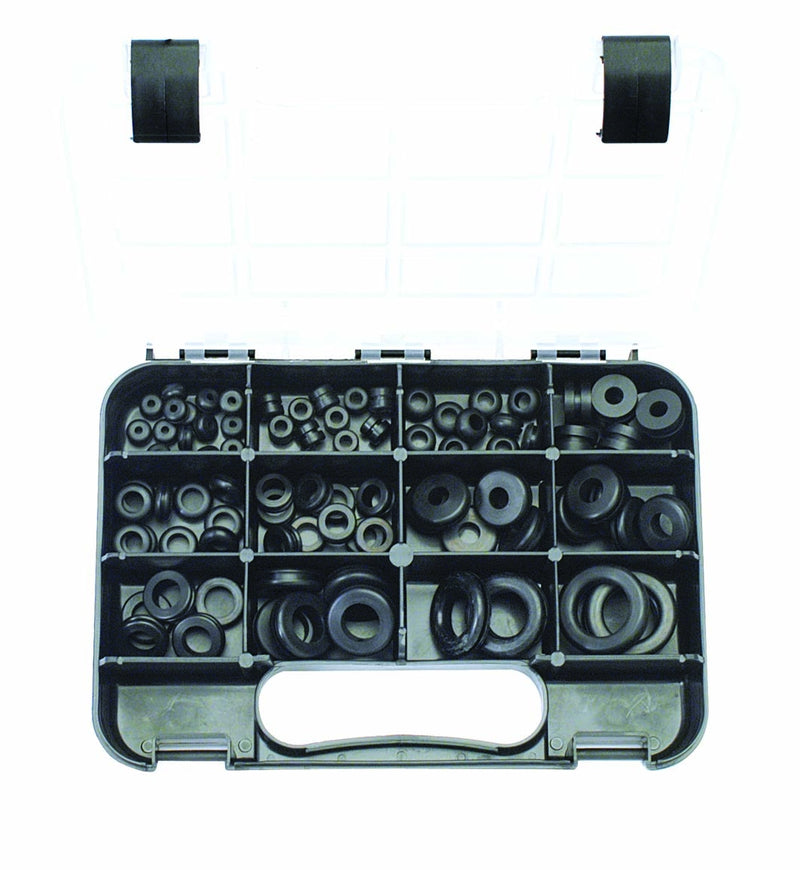 GJ Works Grab Kit 86 Piece Rubber Wiring Grommets GKA86