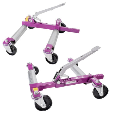 GoJak Ratchet Vehicle Positioning Jack to 2810kg Tire widths to 13