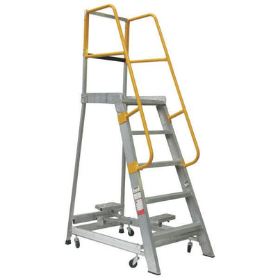 Gorilla GOP05 Order picking ladder 1.5m (5ft) Aluminium 200kg Industrial