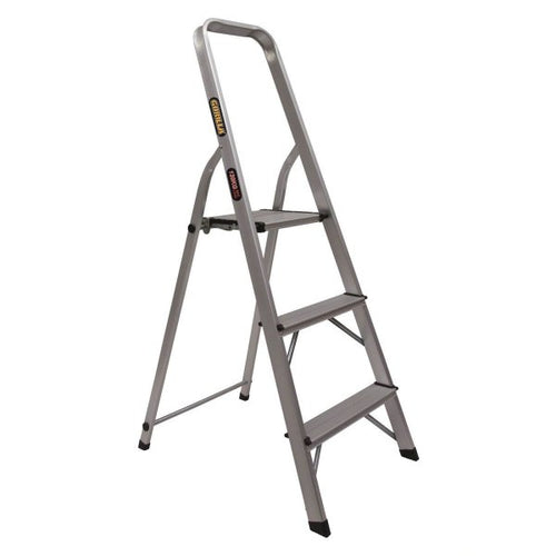Gorilla GOR-3TT 3 step (0.75m) household ladder with tool tray 120kg Domestic