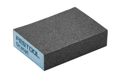 Festool 201084 Granat Abrasive Sponge 69mm x 98mm x 26mm P120 Concave Profiles - 6 Pack