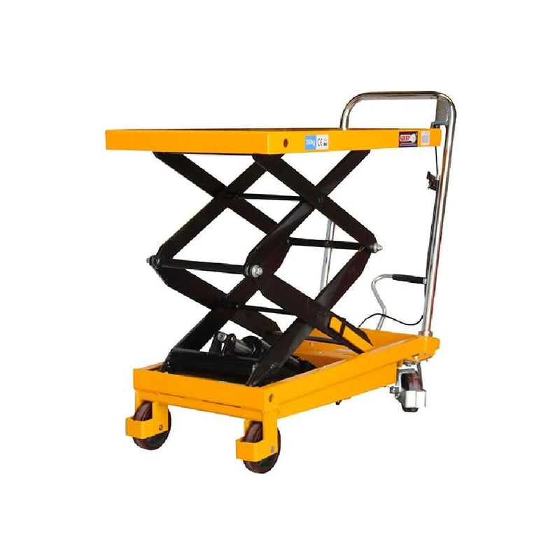 Grip 910mm x 500mm 350kg Double Scissor Lift Table Cart-52015