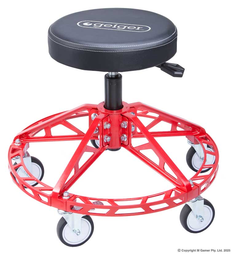 Geiger GS002 Heavy Duty Gas Lift Workshop Stool