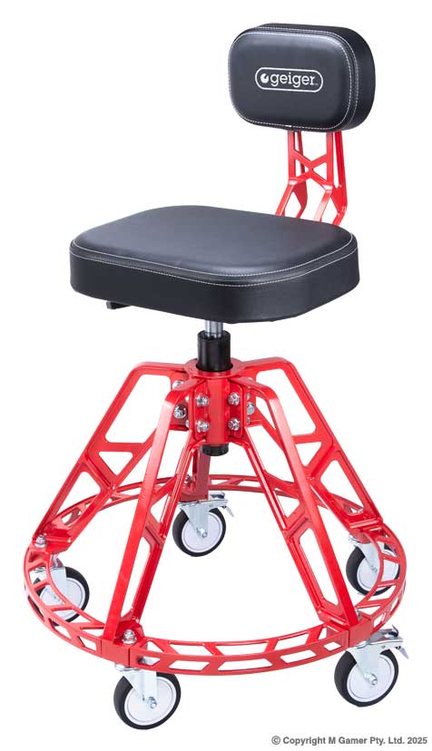 Geiger GS003 Heavy Duty Gas Lift Workshop Stool