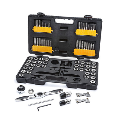 GEARWRENCH 77 PC. SAE/METRIC RATCHETING TAP AND DIE SET 3887