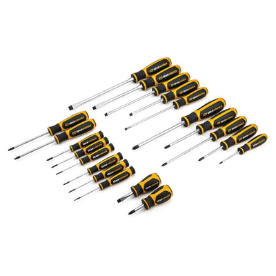 GEARWRENCH 20 PC. PHILLIPSÂ®/SLOTTED/TORXÂ® DUAL MATERIAL SCREWDRIVER SET 80066H