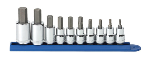 GEARWRENCH 10 PC. 3/8" & 1/2" DRIVE HEX BIT METRIC SOCKET SET 80578