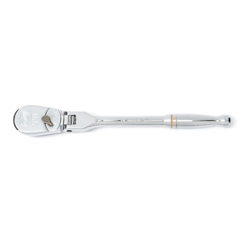 GEARWRENCH 1/4" DRIVE 90-TOOTH FLEX HEAD TEARDROP RATCHET 7" 81012T