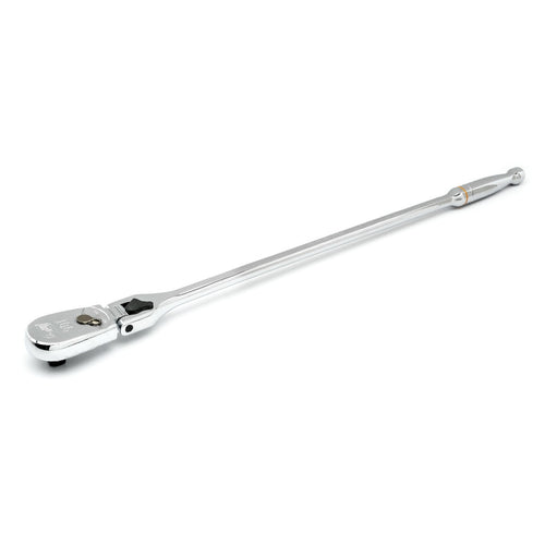 GEARWRENCH 1/2" DRIVE 90-TOOTH LOCKING FLEX HEAD TEARDROP RATCHET 24" 81363T