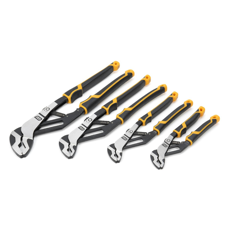 GEARWRENCH 4 PC. PITBULL AUTO-BITE TONGUE & GROOVE DUAL MATERIAL PLIERS 82594C