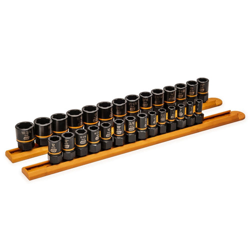 GEARWRENCH 28 PC. 1/4" & 3/8" DRIVE BOLT BITER IMPACT EXTRACTION SOCKET SET 84784