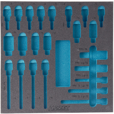 HAZET 163-119L product photo, empty foam insert