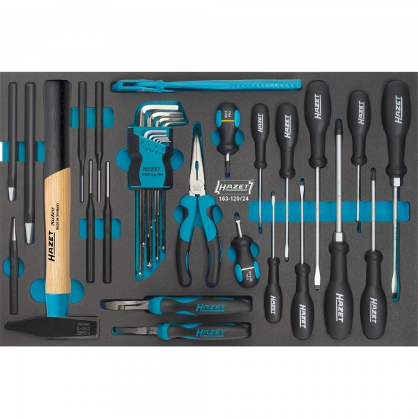 HAZET 24 Piece Universal Set 163-120/24