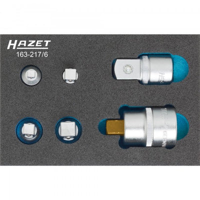 HAZET 6 Piece Adapter Set 163-217/6