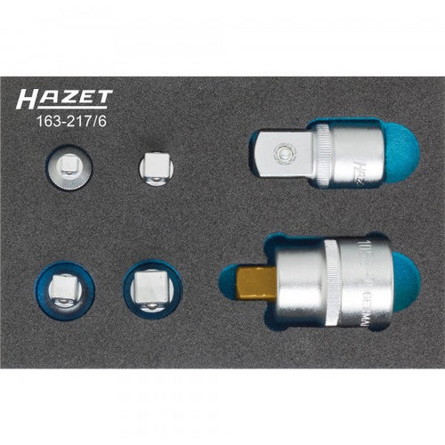 HAZET 6 Piece Adapter Set 163-217/6