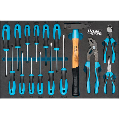 HAZET 16 Piece Tool Set 163-330/16