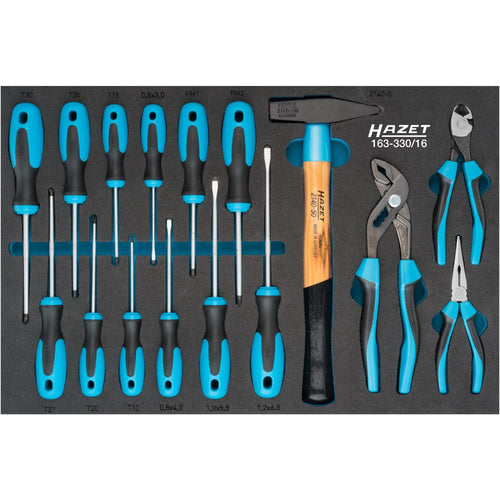 HAZET 16 Piece Tool Set 163-330/16