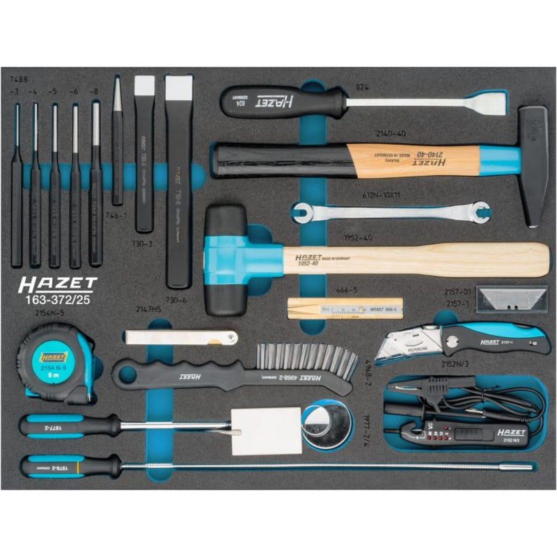 HAZET 25 Piece Universal Tool Set 163-372/25