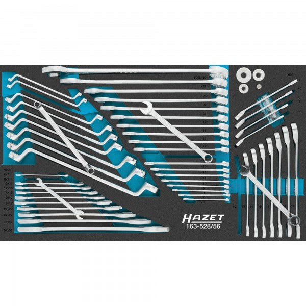 HAZET 56 Piece Wrench Set 163-528/56