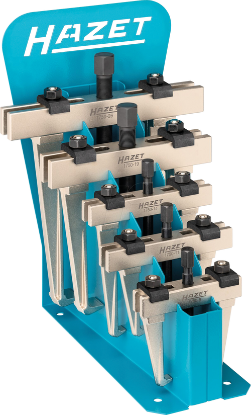 HAZET 5 Piece 2-Arm Quick-Clamping Puller Set 1750/5