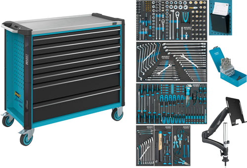 HAZET 179NXXL-7/342 Tool Trolley with 342 Piece Assortment