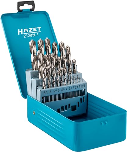 HAZET 25 Piece HSS Twist Drill Bit Set 2128N-1