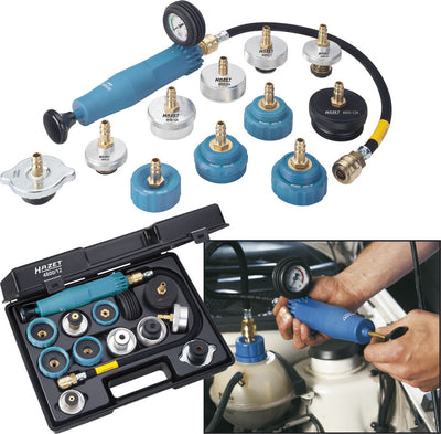 HAZET 12 Piece Radiator Tester 4800/12
