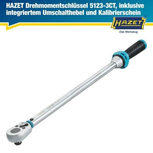 HAZET Torque Wrench 5123-3CT 60-320Nm