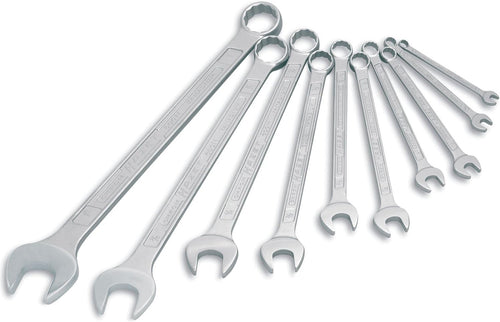 HAZET 10 Piece Imperial Combination Wrench Set 600NA/10