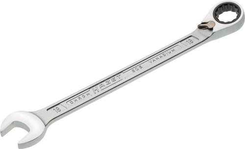 HAZET 18mm Ratcheting Combination Wrench 606-18