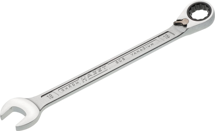 HAZET 18mm Ratcheting Combination Wrench 606-18
