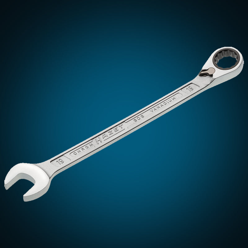 HAZET 19mm Ratcheting Combination Wrench 606-19