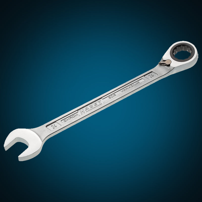 HAZET 24mm Ratcheting Combination Wrench 606-24