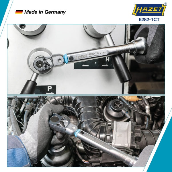 HAZET Torque Wrench 4-40Nm 6282-1CTCAL