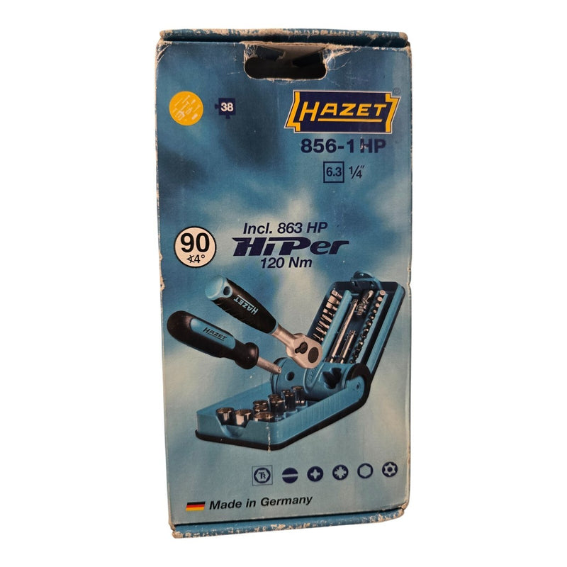 HAZET 38 Piece 1/4in Socket & Bit Set 856-1HP